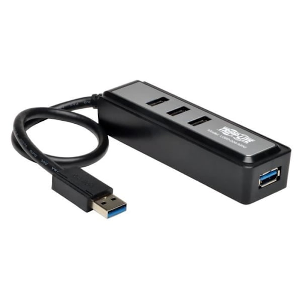 Tripp Lite nav - nav 5000 Mbit/s Svart - Hubs - nav (USB 3.0 (3.1 Gen 1) Typ-A, 5000 Mbit/s, Svart,