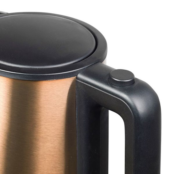 BESTRON Copper Collection AWK1000CO 1,7 L vattenkokare - Brun - Orange - 2200 W - Anti-kalk