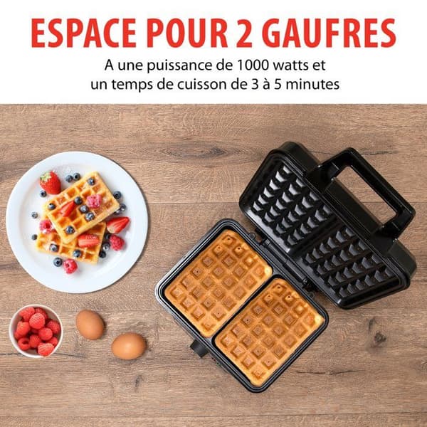alpina Gaufrier, 1000 W Pengar