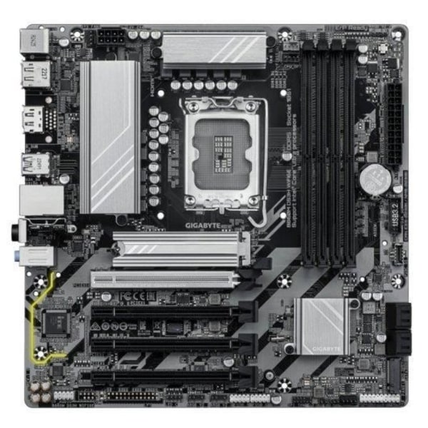 Moderkort - Gigabyte - B860M DS3H WIFI6E - Sockel LGA1200 - DDR5 SDRAM - Micro ATX