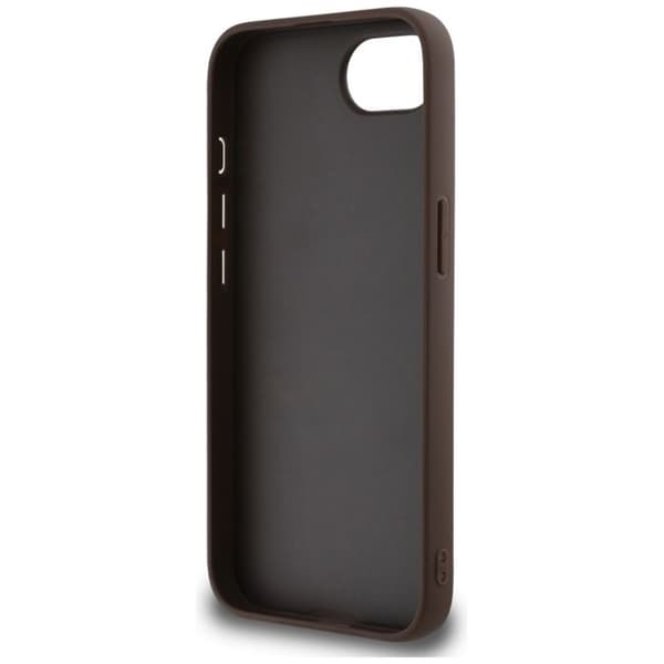 Coque Guess Hardcase 4G Big Logo för iPhone 16e - Brun Brun