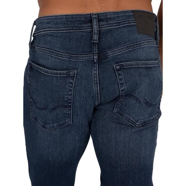 Jean slim - JACK & JONES - Glenn Original 812 - Låg midja - Blå Denim - Herr Blå 33/36