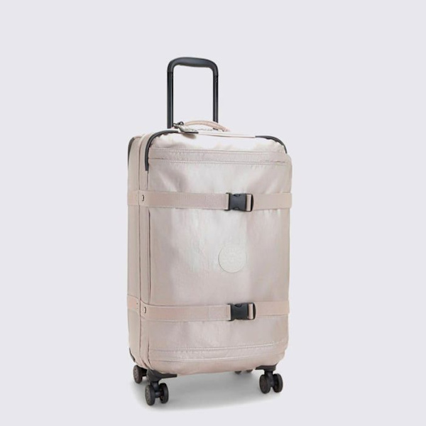 Resväska - Kipling - KI788348I - 71L - Vattentät - 4 360° hjul rosa guld, beige