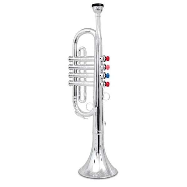 BONTEMPI Trumpet 4 toner 42cm Grå, vit och röd