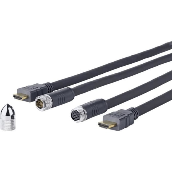 VivoLink PROHDMICW10, 10 m, HDMI Typ A (Standard), HDMI Typ A (Standard), Svart