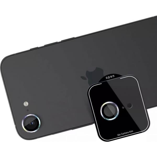 3mk Härdat glas för kameramål för iPhone 16e Linsskydd Pro Regnbåge