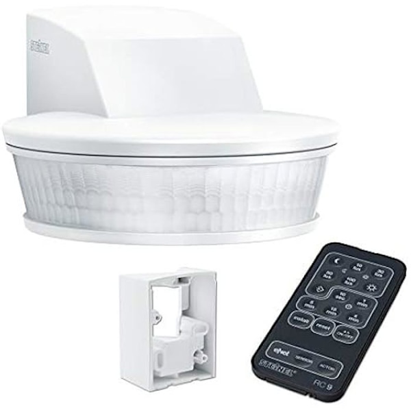 Rörelsedetektor - STEINEL - SensIQ S - 2000 W - 20 m - Infraröd - Vit Vit