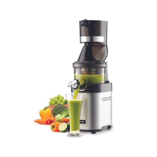 Kuvings - Professionell juicepress CS600 - Idealisk för barer, kaféer, hotell, restauranger - 40L juice/timme Grå