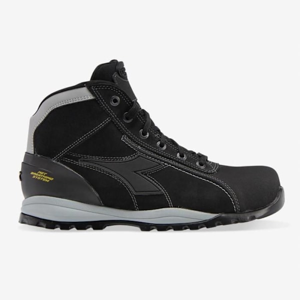 SÄKERHETSSKO - DIADORA - GLOVE TECH HI PRO - S3 SRA HRO ESD - SVART - LÄDER Svart 43