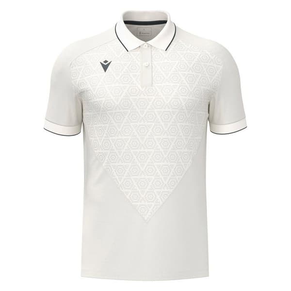 Polo Macron Baldwin off white/anthracite XS