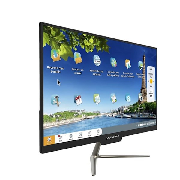 ordissimo clara2 - allt-i-ett - pentium silver n5030 1,1 ghz - 6 go - ssd 256 go - led 23,8" ART0442 - Ordissimo v4