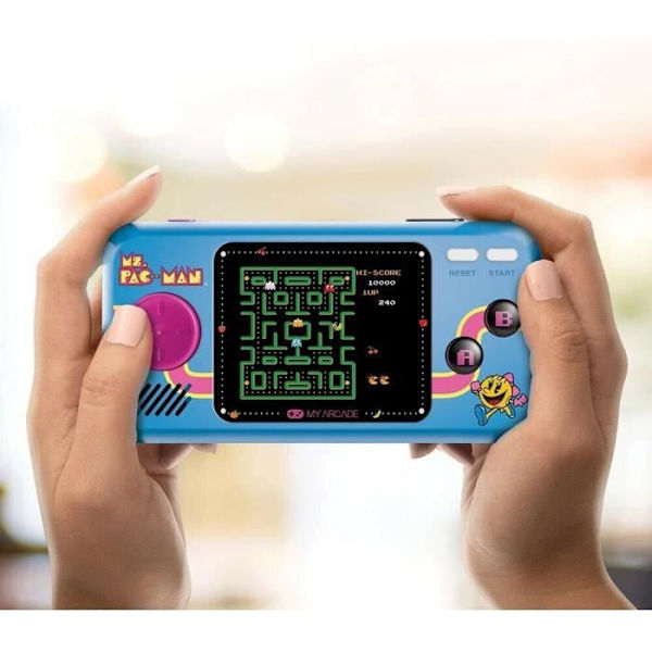 Console Portable Pocket Player - My Arcade - Ms PAC-MAN Svart