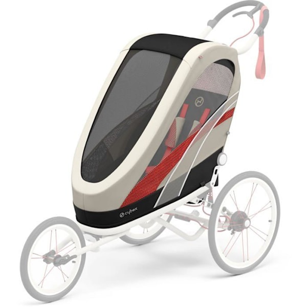 Cykelvagn - Cybex - 7343434 - Multisportstol - Optimal komfort - 360° ventilation Blekt Sand