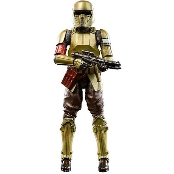 Hasbro - Star Wars The Mandalorian - Black Series Carbonized 2021 Shoretrooper Figur 15 cm Svart