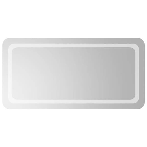 vidaXL LED badrumsspegel 100x50 cm 151792