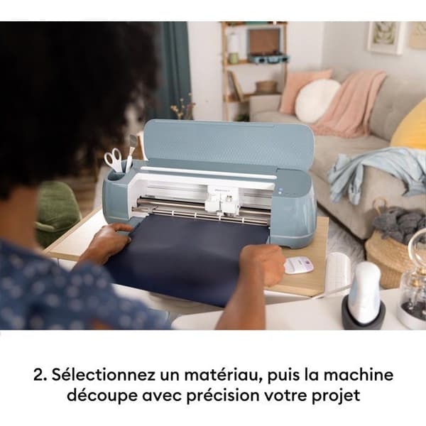 Intelligent skärmaskin - CRICUT - Pack Maker 4 + grundkit Grå