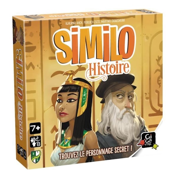 Gigamic - SIMILO: History - Kooperativt brädspel Gul