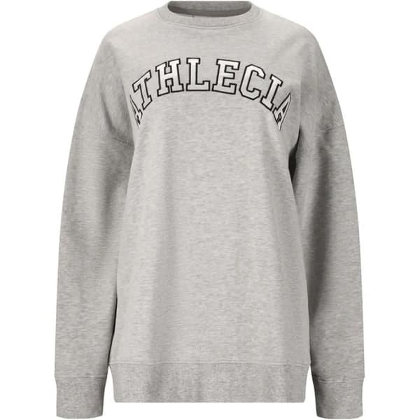 Sweatshirt dam Athlecia Fenne ljusgrå melerad 44