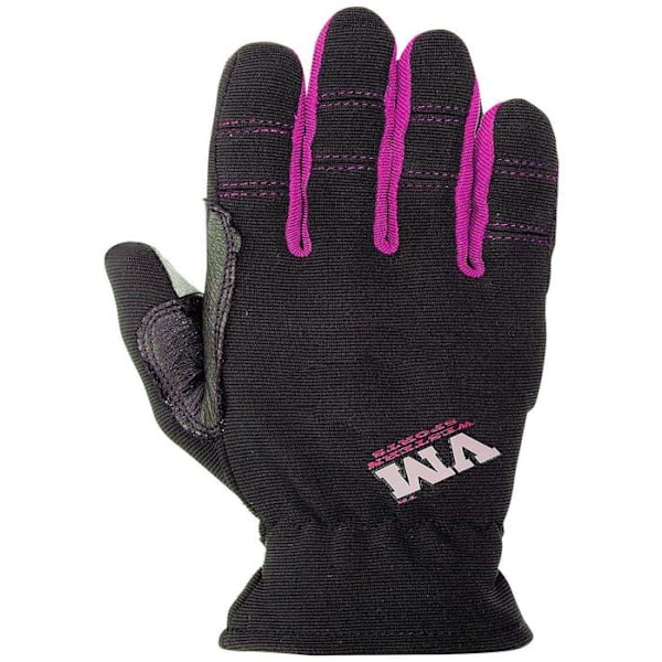 Jf reitsport ridhandskar - RH-04-17 - VM Ridhandskar Svart - Magenta Svart - Magenta S