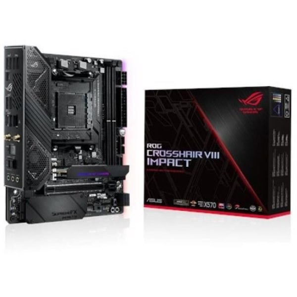 Moderkort - ASUS - Crosshair VIII Impact - AM4 - Mini DTX - AMD X570