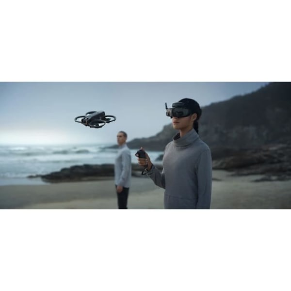 Drone Pack - DJI - Avata 2 + RC Motion 3 Stabilizer + Googles 3 headset + 3 batterier Grå