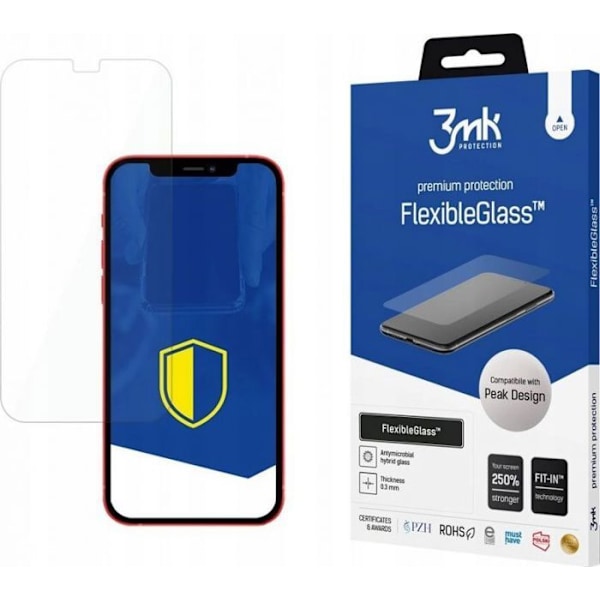 3mk - 3MK-FGO-I12PROMAX - Flexibelt Oleo PD glas för iPhone 12 Pro Max
