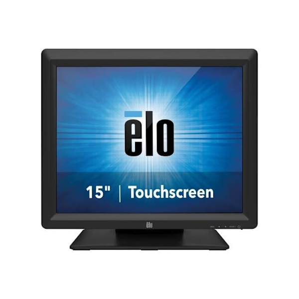 Elo Desktop Touchmonitors 1517L AccuTouch Zero-Bezel 15" LED-skärm Pekskärm 1024 x 768 250 cd-m² 700:1 16 ms VGA Vit