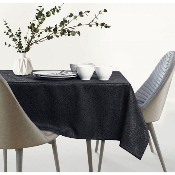 Gardinring - gardinände Ameliahome TCLOTH/AH/GAIA/HMD/Svart/140X300