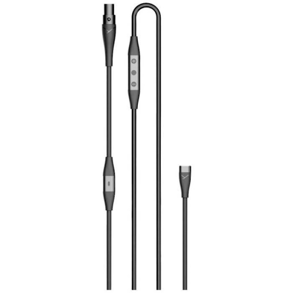 beyerdynamic USB-C® digitalt ljud Anslutningskabel [1x USB-C® - 1x Mini-XLR] 1,6 m svart - 4010118728495