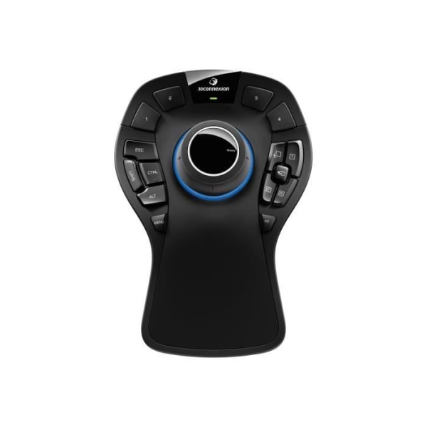 - 3Dconnexion - 3Dconnexion SpaceMouse Pro Wireless - Bluetooth Edition - 3D-mus - ergonomisk - 15 knappar - trådlös - Blueto