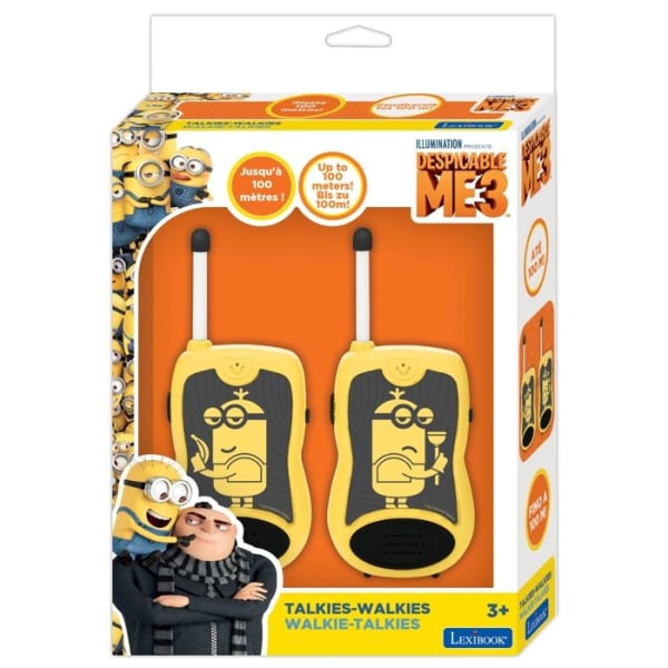 Minions Walkie-Talkies - LEXIBOOK - 100m räckvidd - Blandat Rosa