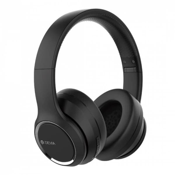 Bluetooth-hörlurar - Devia - Kinton V2 - Trådlös - Svart - 24h Batteritid Svart