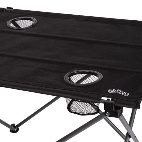 Textil fällbord för camping 61x53x51 cm Aktive Camping