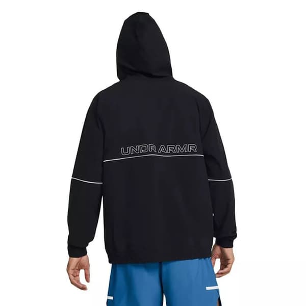 Under Armour Zone Woven träningsjacka SVART VIT M