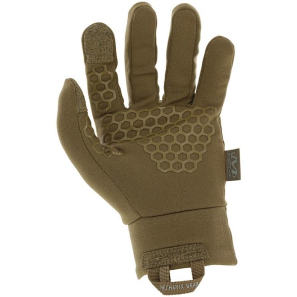 Kalla väderhandskar - Mechanix - Palpation - Varma och lätta - Softshelltyg - Mikrofleecefoder solbränna XL