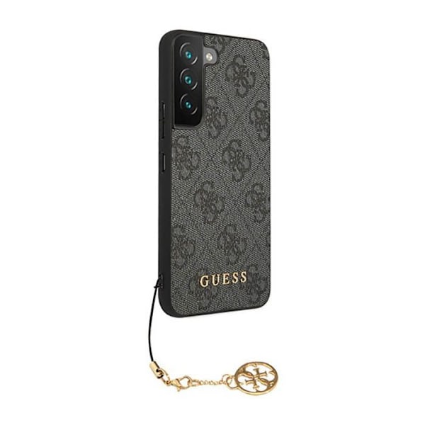 Guess 4G Charms Collection - Fodral till Samsung Galaxy S23 (grå)