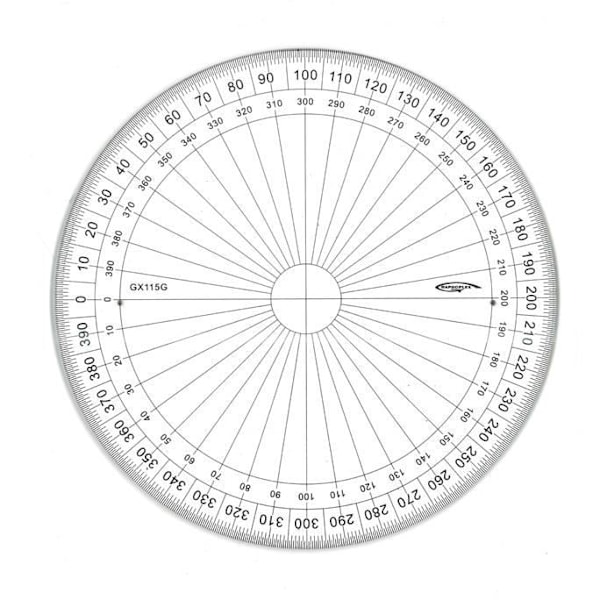 Helcirkel grader Ø 15 cm - Graphoplex {färg}