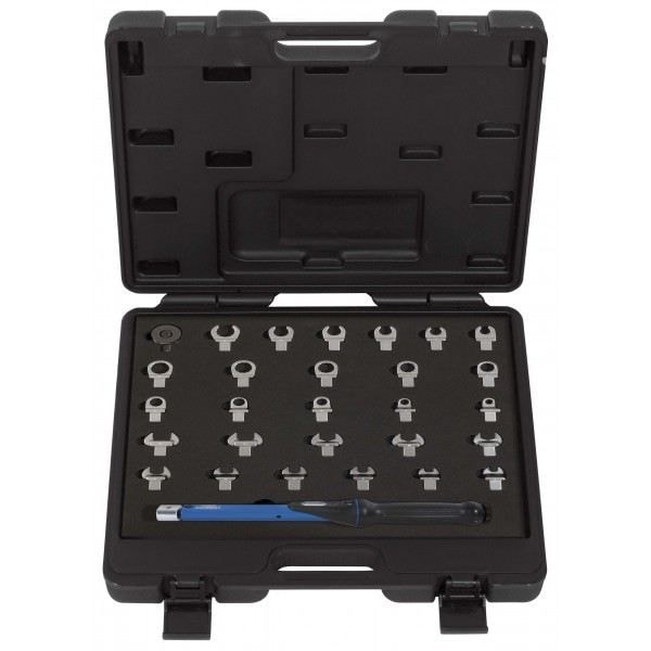 3/8" momentnyckelmodul 5-50 Nm med utbytbar skiftnyckel, 29 st KS TOOLS 516.1720