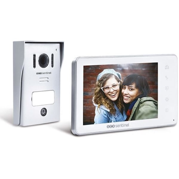 Intercom med video - SCS SENTINEL - VisioKit 7 - Vit Vit