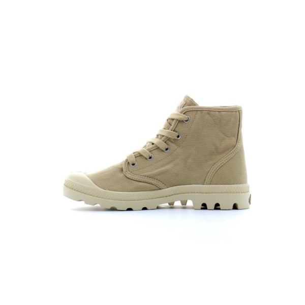 Sneaker - PALLADIUM - PAMPA HI beige - Dam - Textil - Platta snören Beige 39