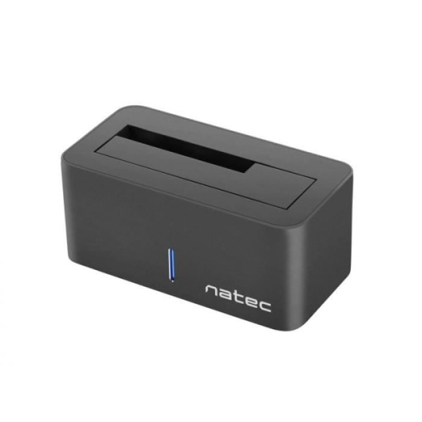 Natec KANGAROO SATA 2,5-kvot/3,5-kvot USB 3.0-hårddisk dockningsstation med strömadapter