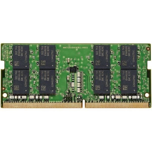 HP DDR4 - modul - 16 GB - SO DIMM 260 stift - 3200 MHz / PC4-25600 - 1,2 V - Obuffrat minne - Icke ECC