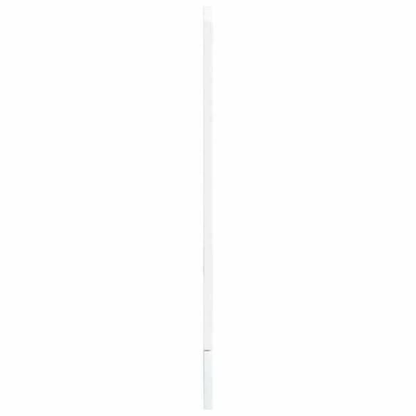 vidaXL Diskbords panel Porto vit 45x1,5x57 cm 854127