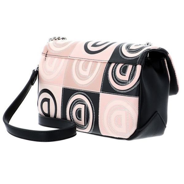 Axelväska - Desigual - Zurich - Beige - 100% polyuretan - 465 g beige, svart, röd