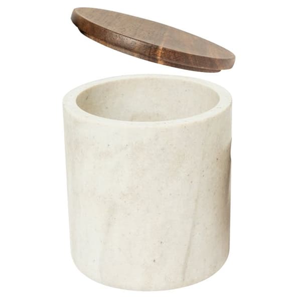 Bomullskopp "Côme" travertineffekt - 5five beige