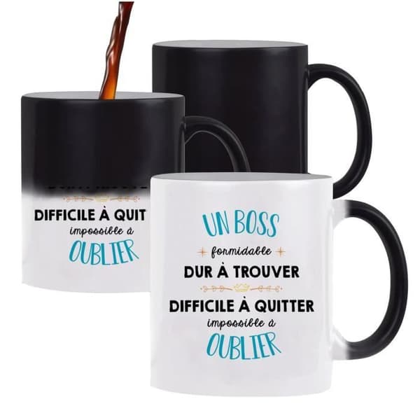 Underbar Boss Magic Mug | Presentmugg Idé Arbetsyrke Pensionskollega
