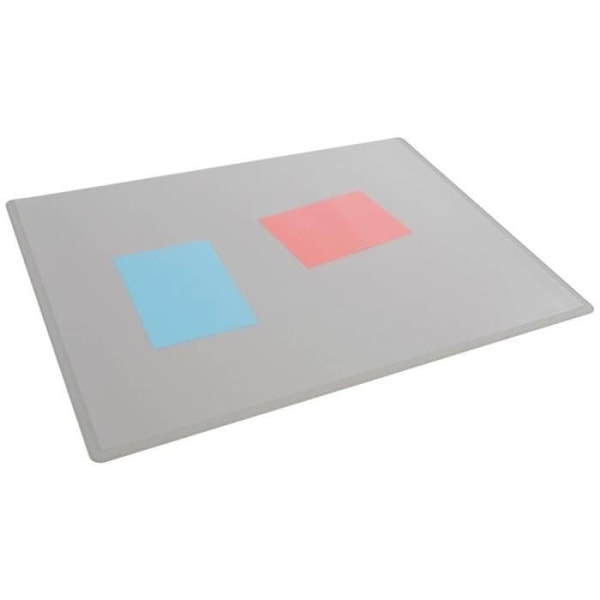 Grå, genomskinlig skrivbordsdyna - DURABLE - 722210 Grå, klar