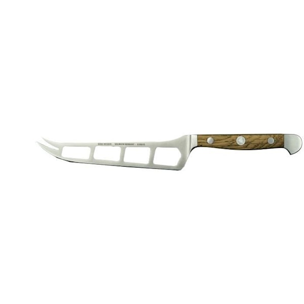 Ostkniv - GUDE - Alpha Oak - 15cm - Rostfritt stål - Ekträhandtag Rostfritt stål, ek