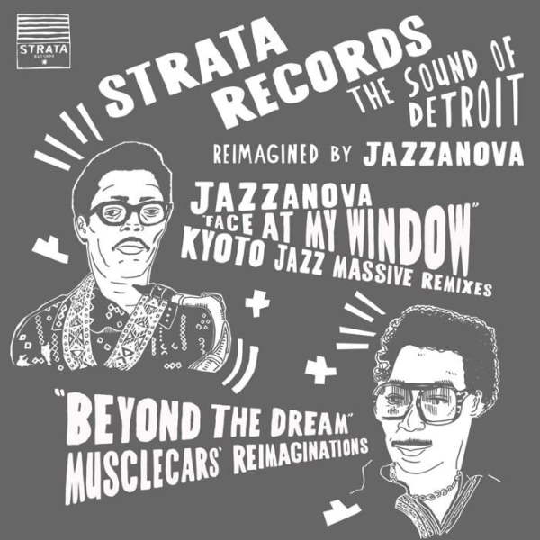 Vinyl jazzblues Face At My Window (Kyoto Jazz Massive Remixes) / Beyond The Dream (Musclecars' Reimaginings)