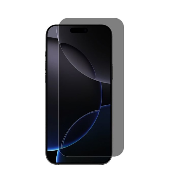 Härdat integritetsglas för iPhone 16 Pro Crong Privacy 3D Armor Glass